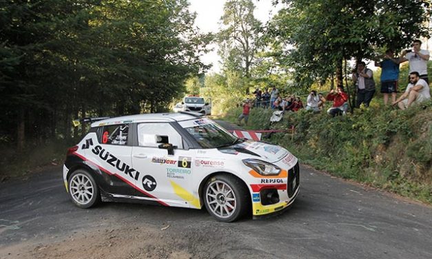 Los Suzuki Swift R+ dominan la categoría N5 en el 49 Rallye de Ferrol