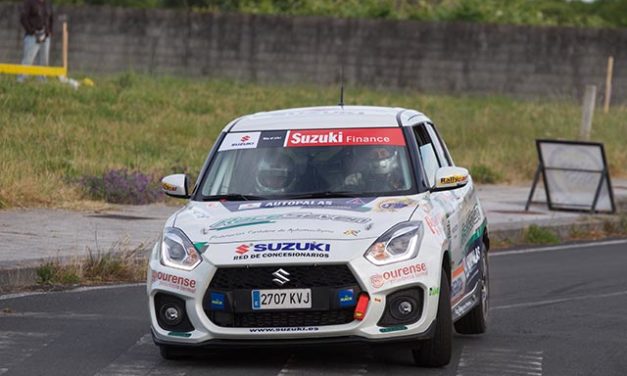 Nueva victoria de Oscar Sarabia en la Copa Suzuki Swift en el 24 Rali do Cocido