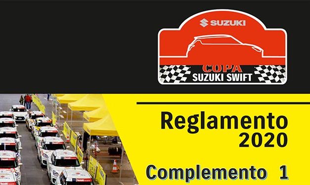 Aviso 03.20 Complemento 1 al Reglamento Deportivo de la Copa Suzuki Swift 2020