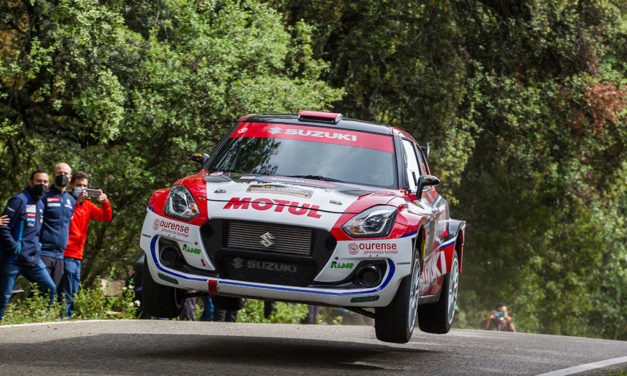 Javier Pardo y Adrian Pérez, podium en el 38 Rallye Sierra Morena